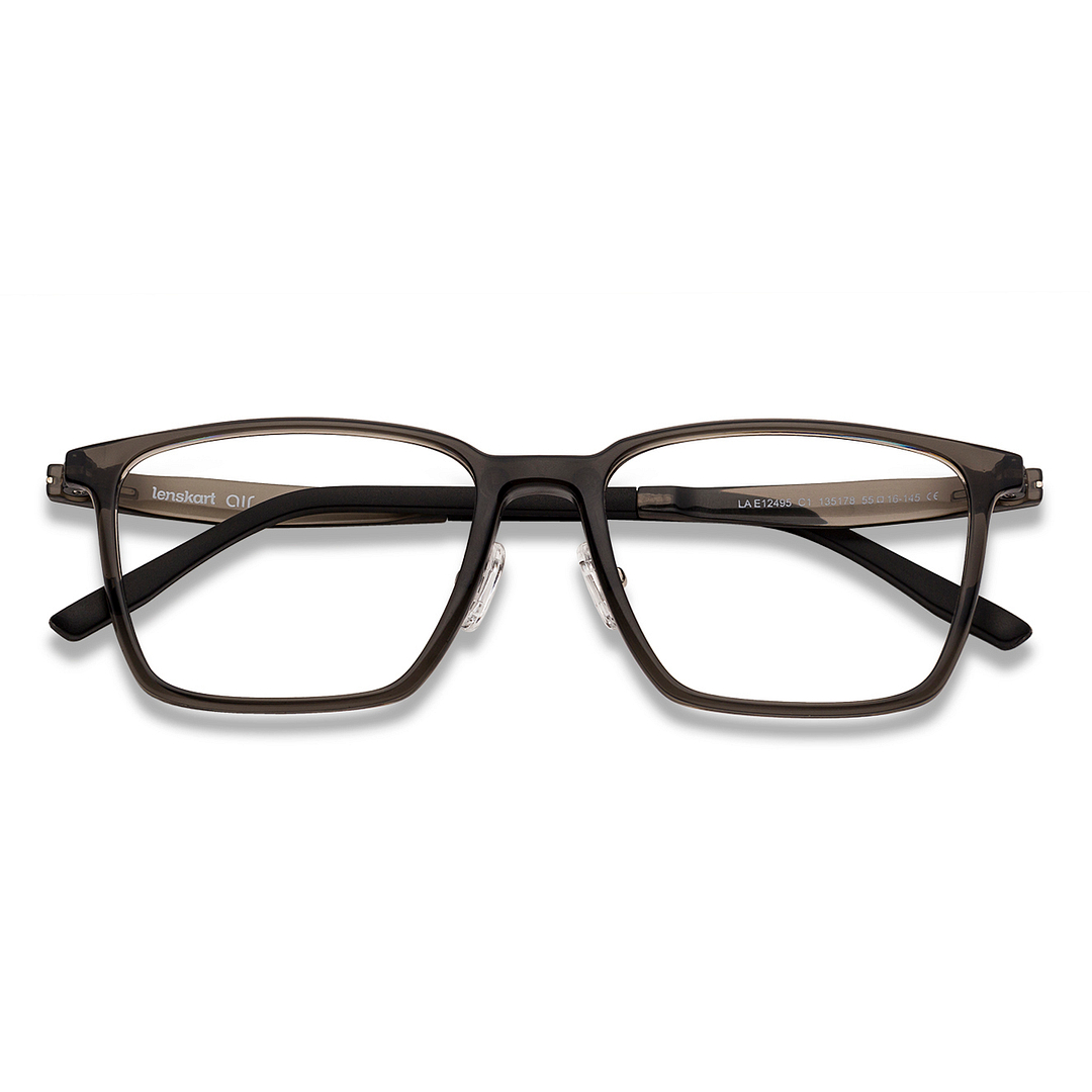 Lenskart Air LA Light Gray Full Rim Square right side