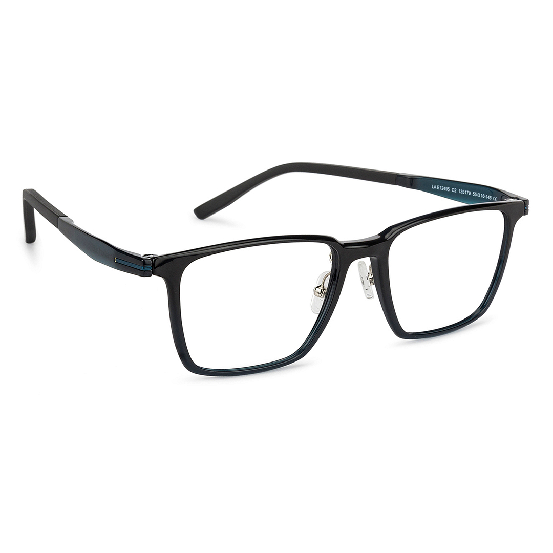 Lenskart Air LA Black Full Rim Square left side