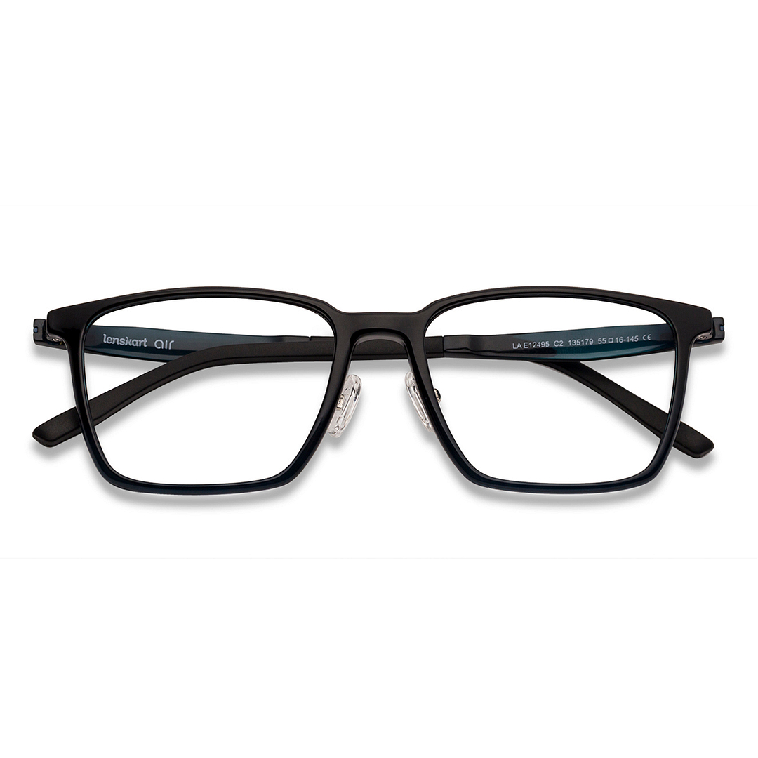 Lenskart Air LA Black Full Rim Square right side