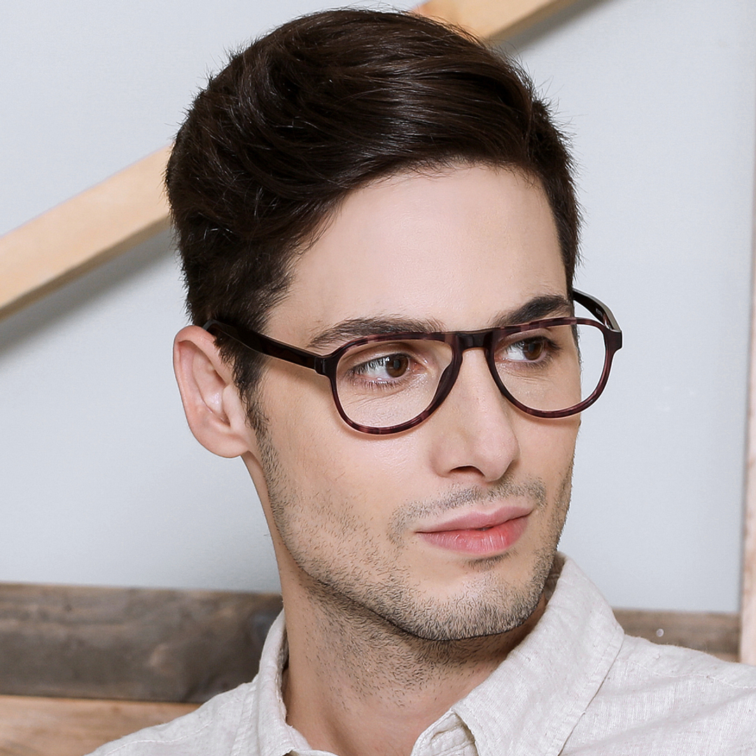 Vincent Chase Online Purple Full Rim Aviator right side