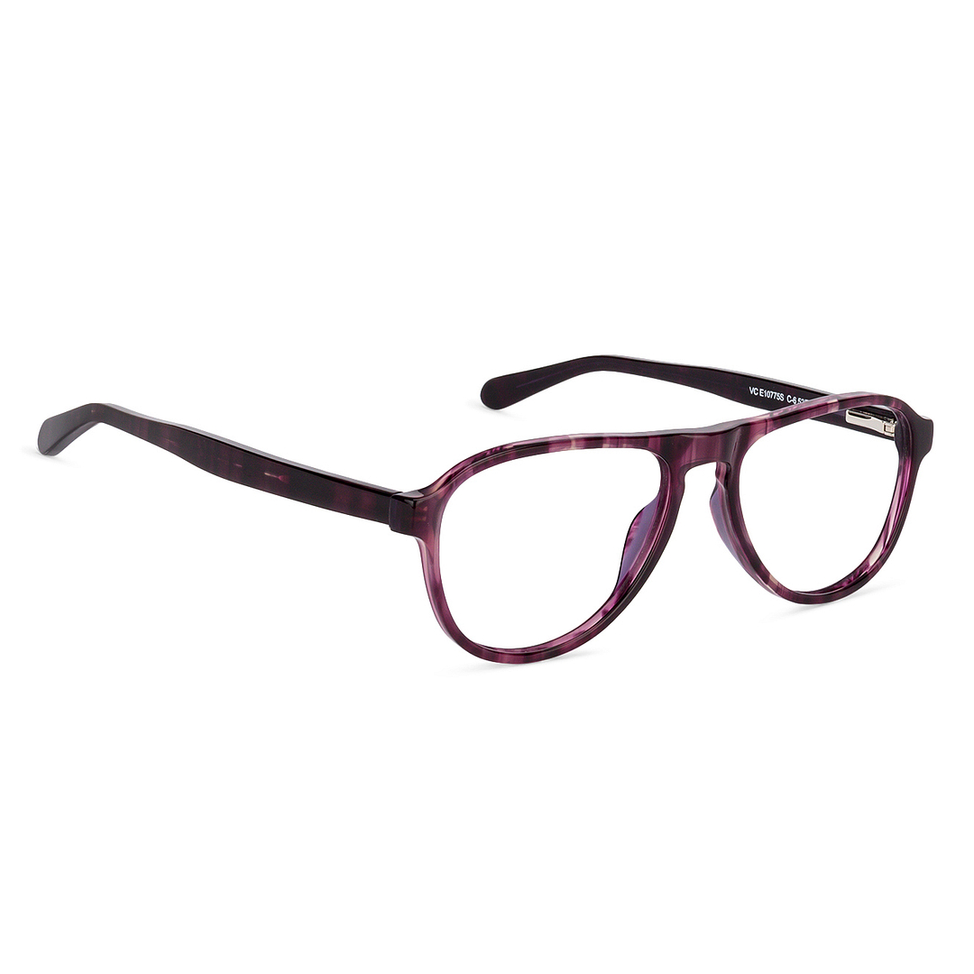 Vincent Chase Online Purple Full Rim Aviator left side