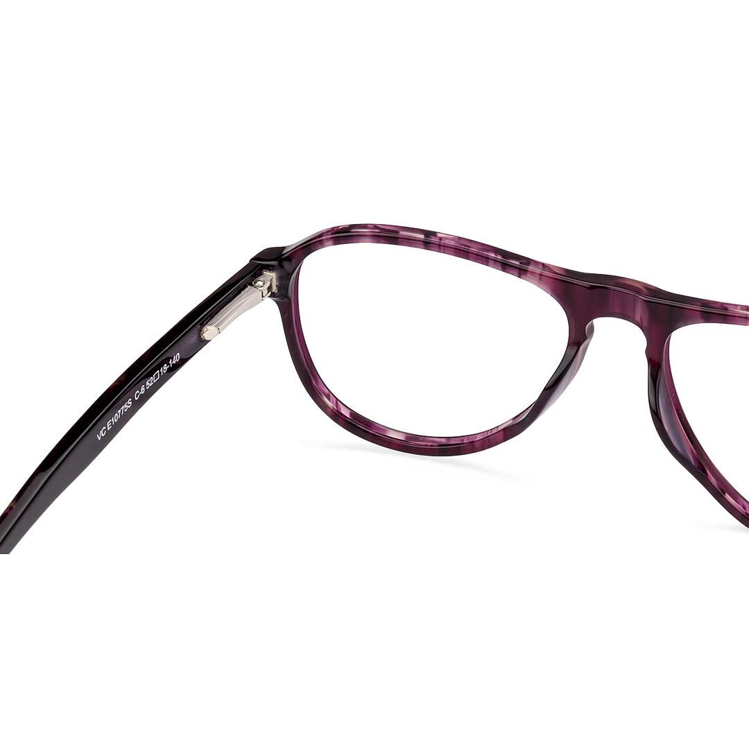 Vincent Chase Online Purple Full Rim Aviator left side