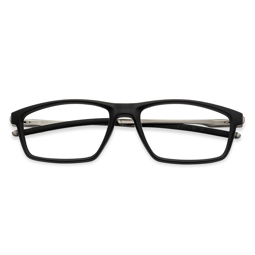 Lenskart Air Online Black Full Rim Rectangle left side