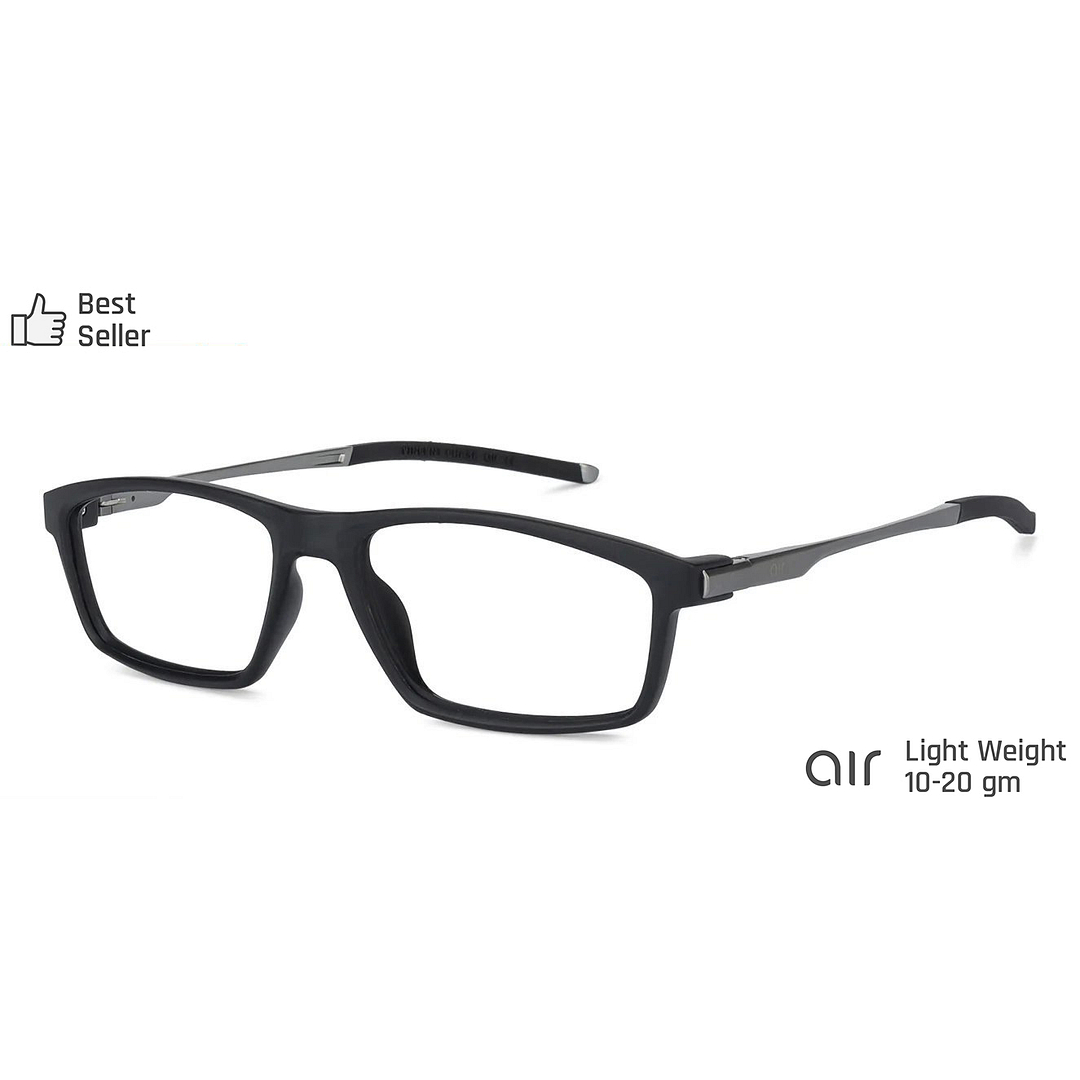 Lenskart Air Online Black Full Rim Rectangle right side