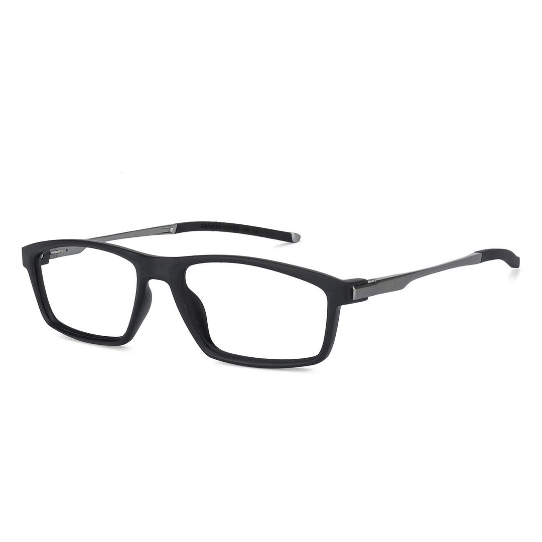 Lenskart Air Online Black Full Rim Rectangle left side