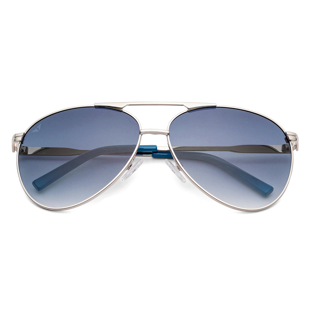 Vincent Chase Online Silver Full Rim Aviator right side