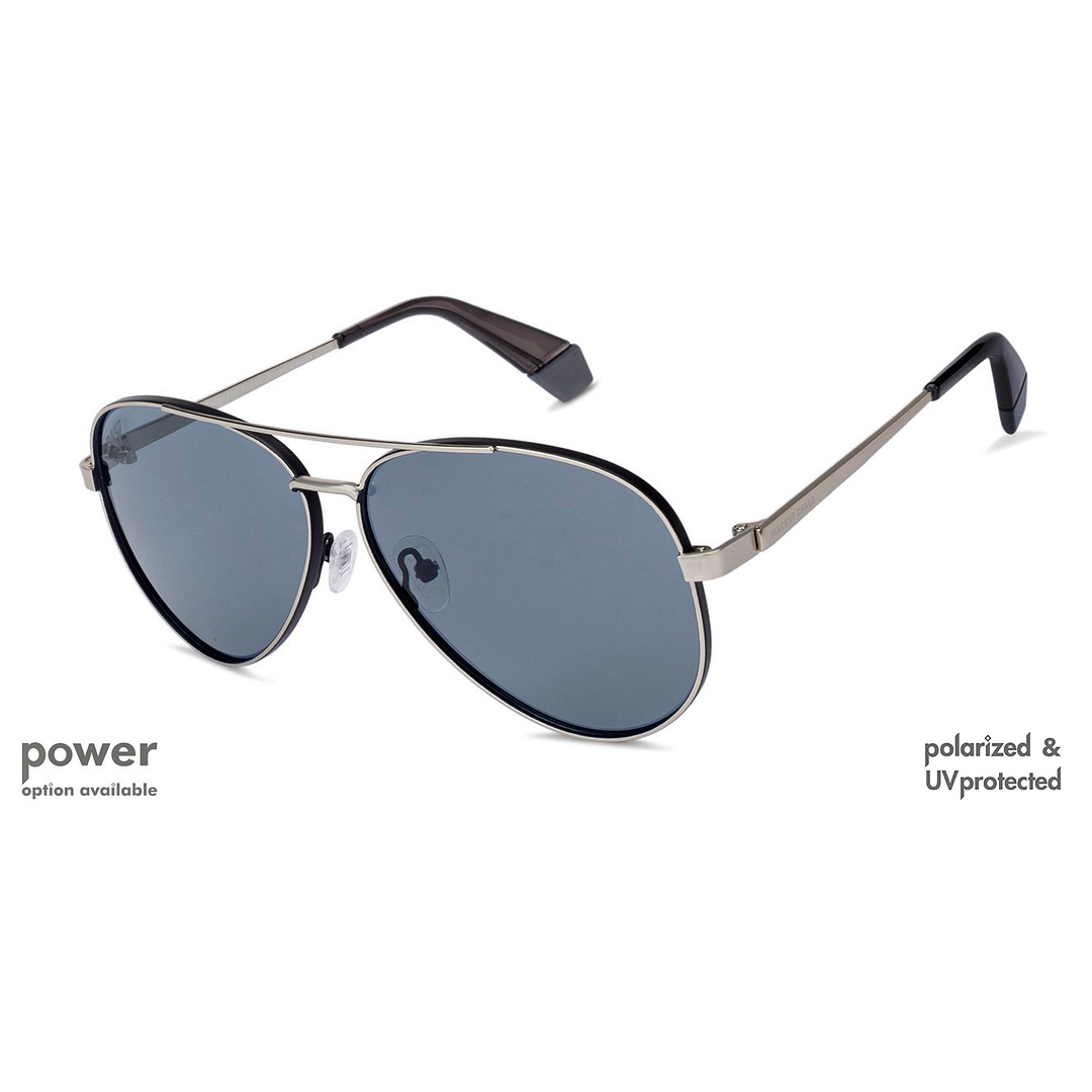 Vincent Chase Online Gunmetal Full Rim Aviator right side