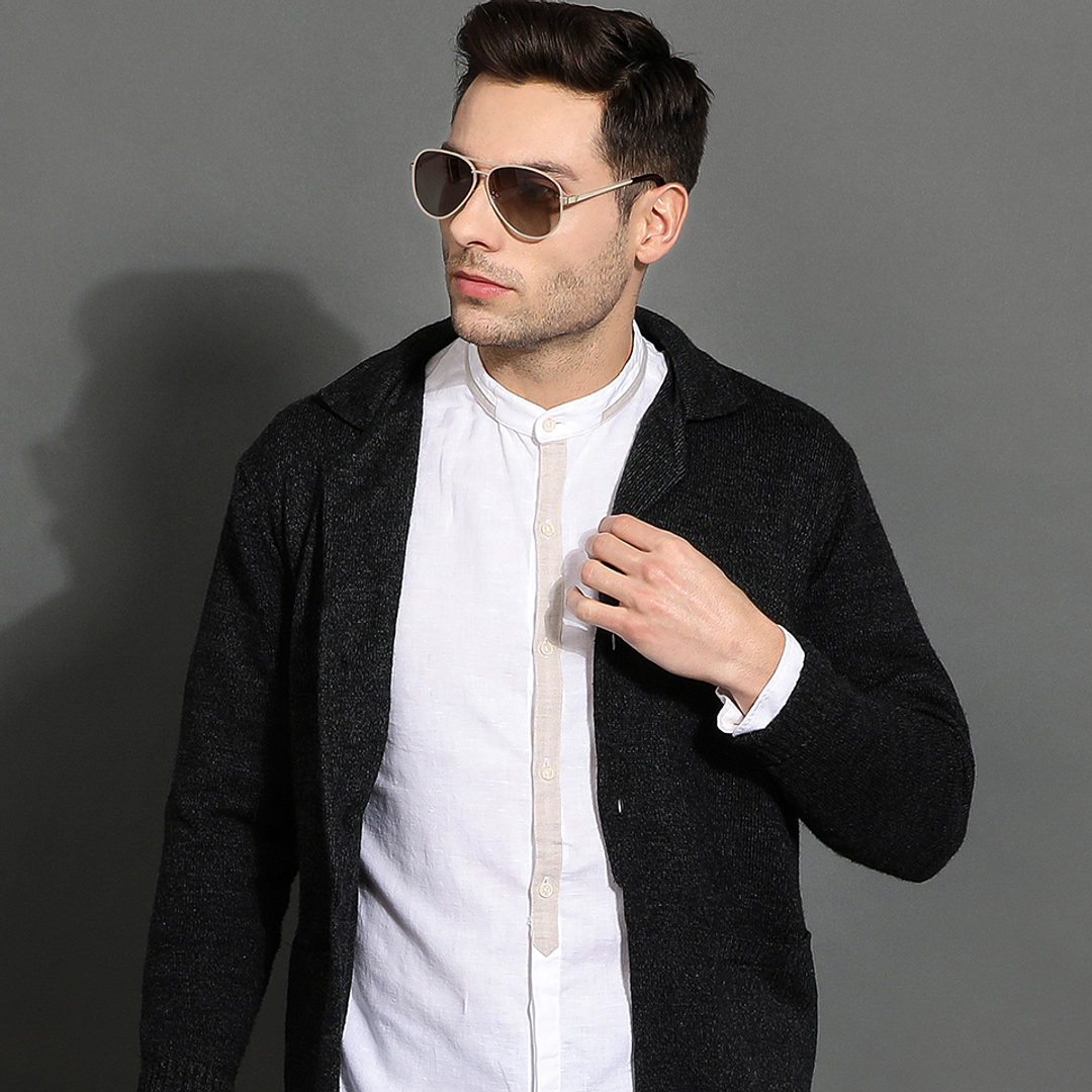 Vincent Chase Online Gold Full Rim Aviator left side