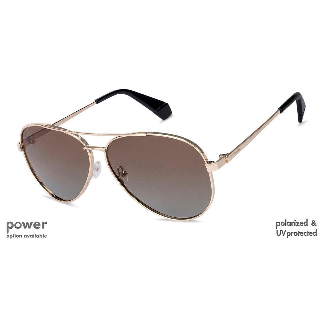 Vincent Chase Online Gold Full Rim Aviator right side