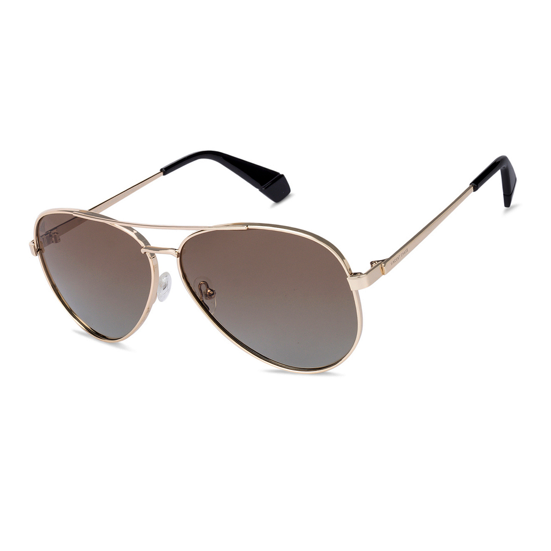 Vincent Chase Online Gold Full Rim Aviator left side