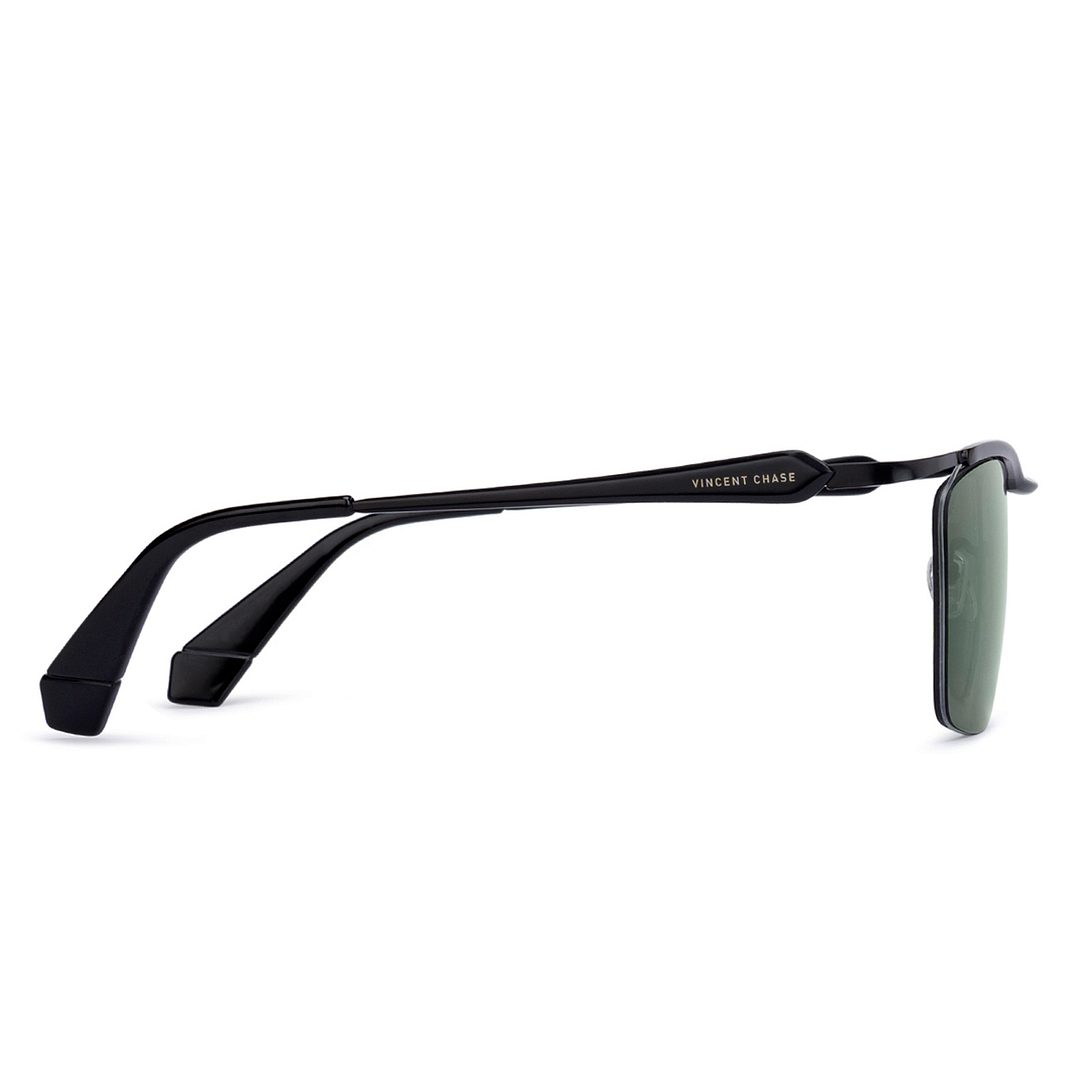 Vincent Chase Online Black Half Rim Rectangle right side