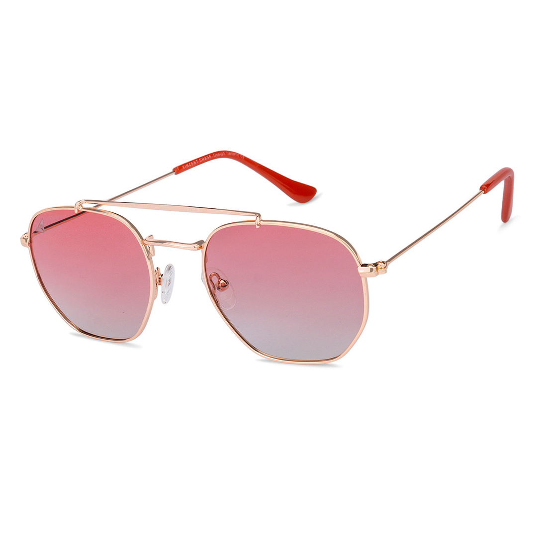 Vincent Chase Online Gold Full Rim Geometric right side