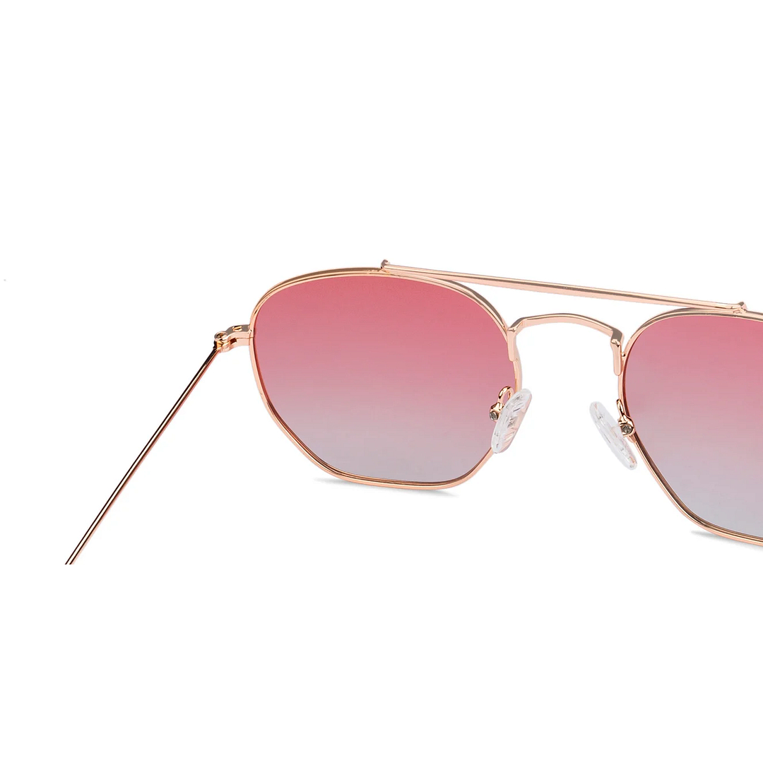 Vincent Chase Online Gold Full Rim Geometric right side