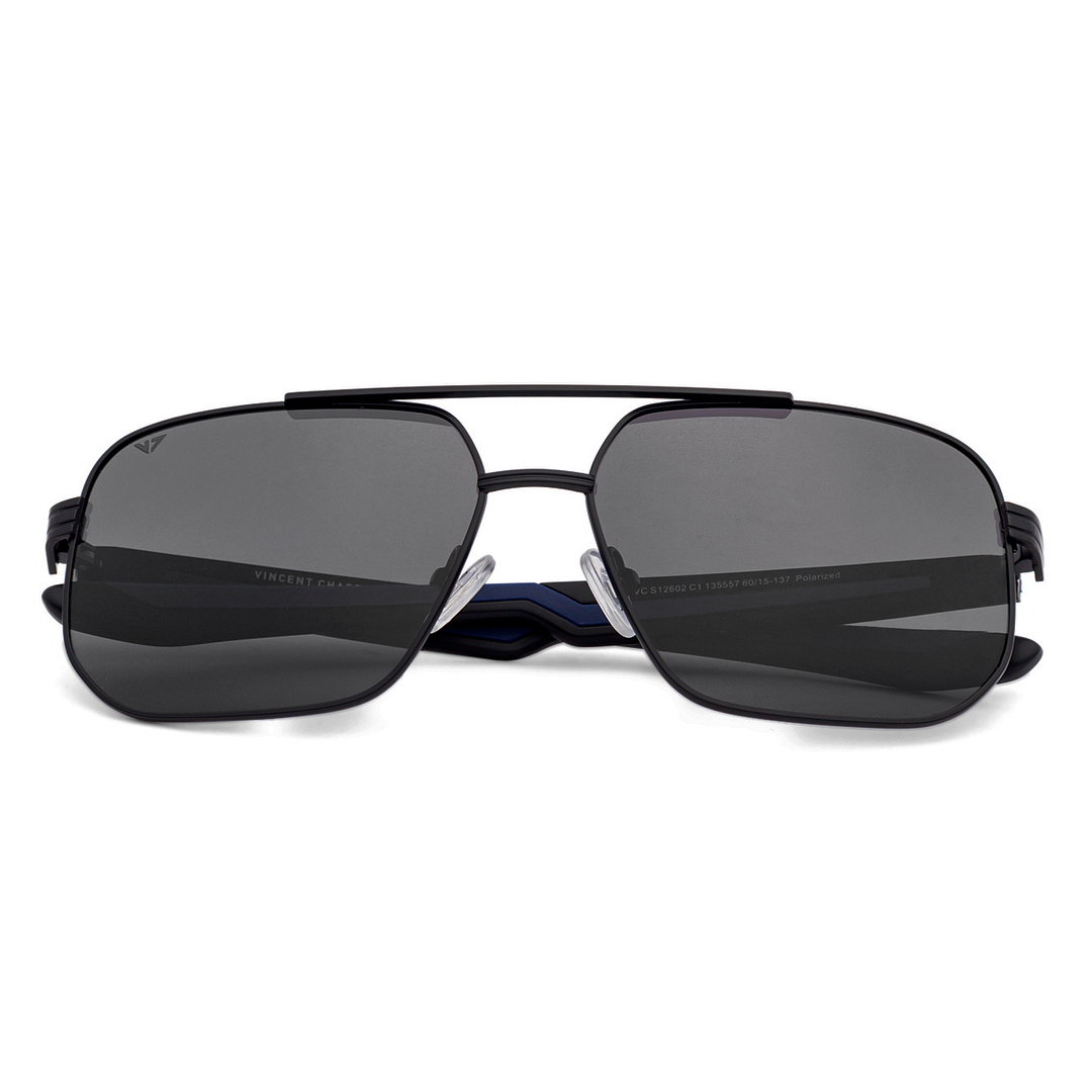 Vincent Chase Online Black Full Rim Rectangle left side