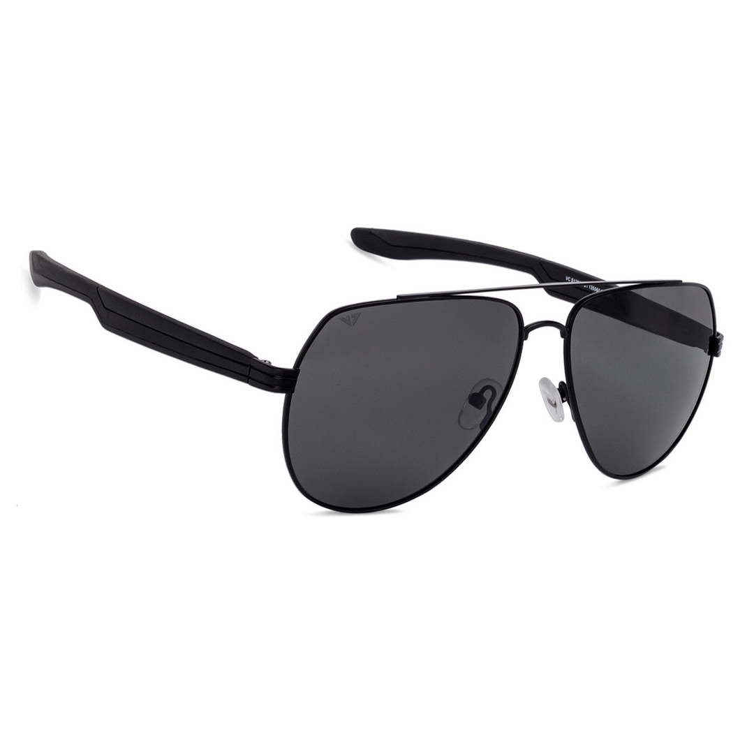 Vincent Chase Online Black Full Rim Aviator right side