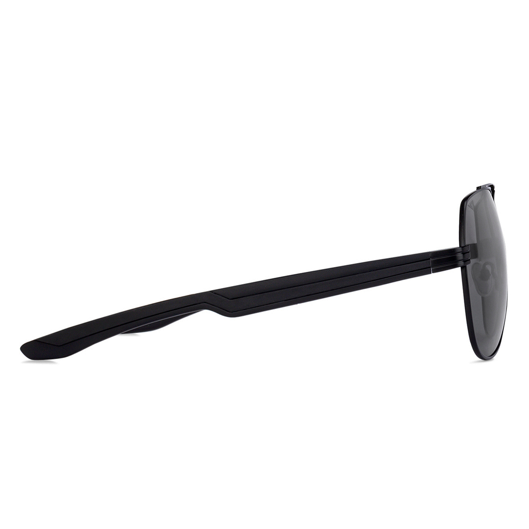 Vincent Chase Online Black Full Rim Aviator left side