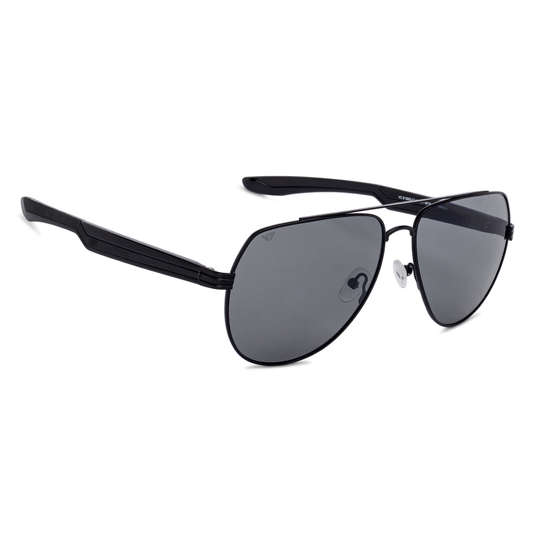 Vincent Chase Online Black Full Rim Aviator right side