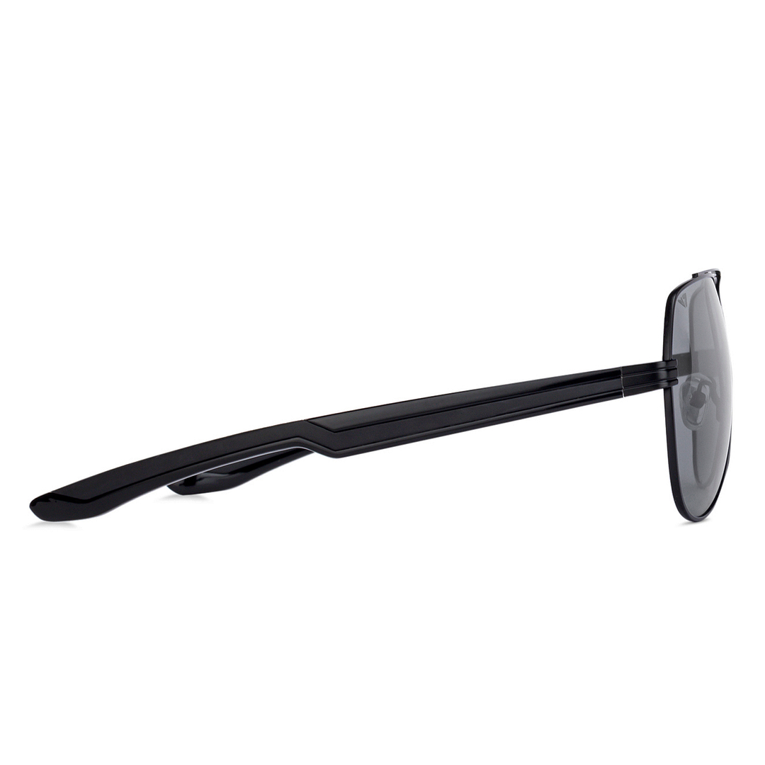 Vincent Chase Online Black Full Rim Aviator left side
