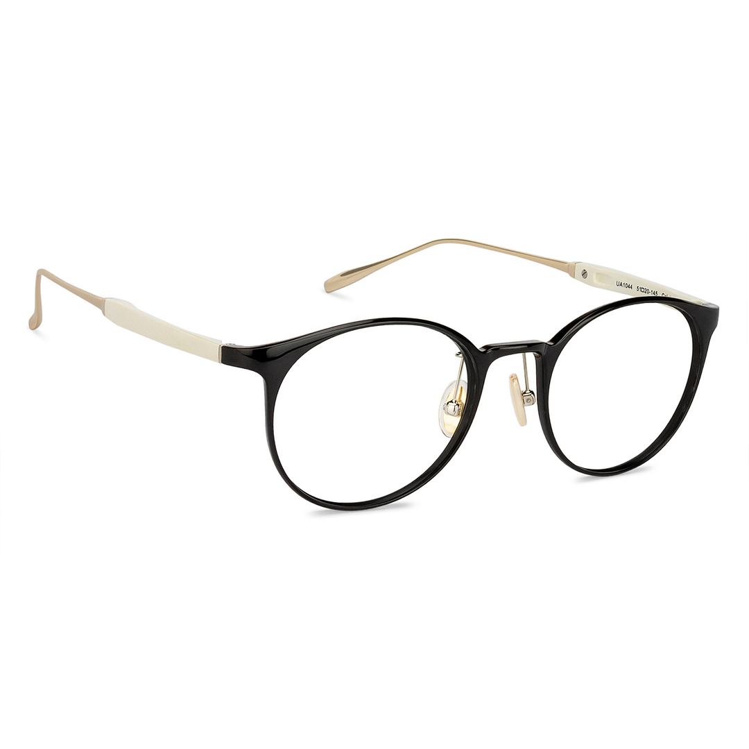 Lenskart Air Online Black Full Rim Round left side