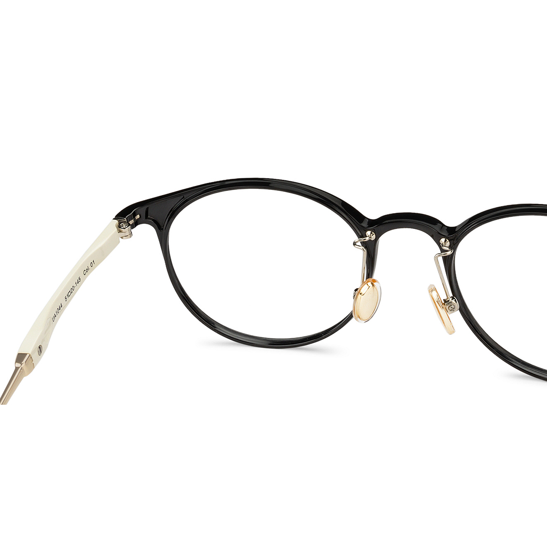 Lenskart Air Online Black Full Rim Round left side