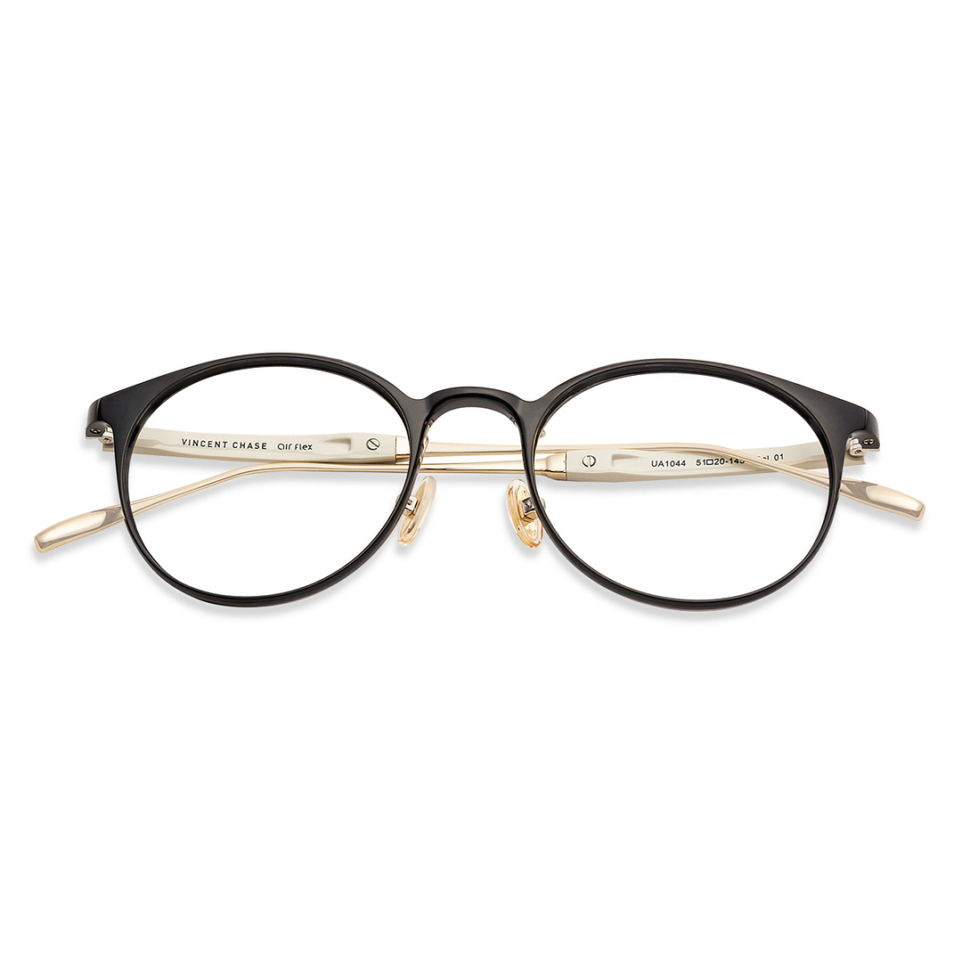 Lenskart Air Online Black Full Rim Round right side