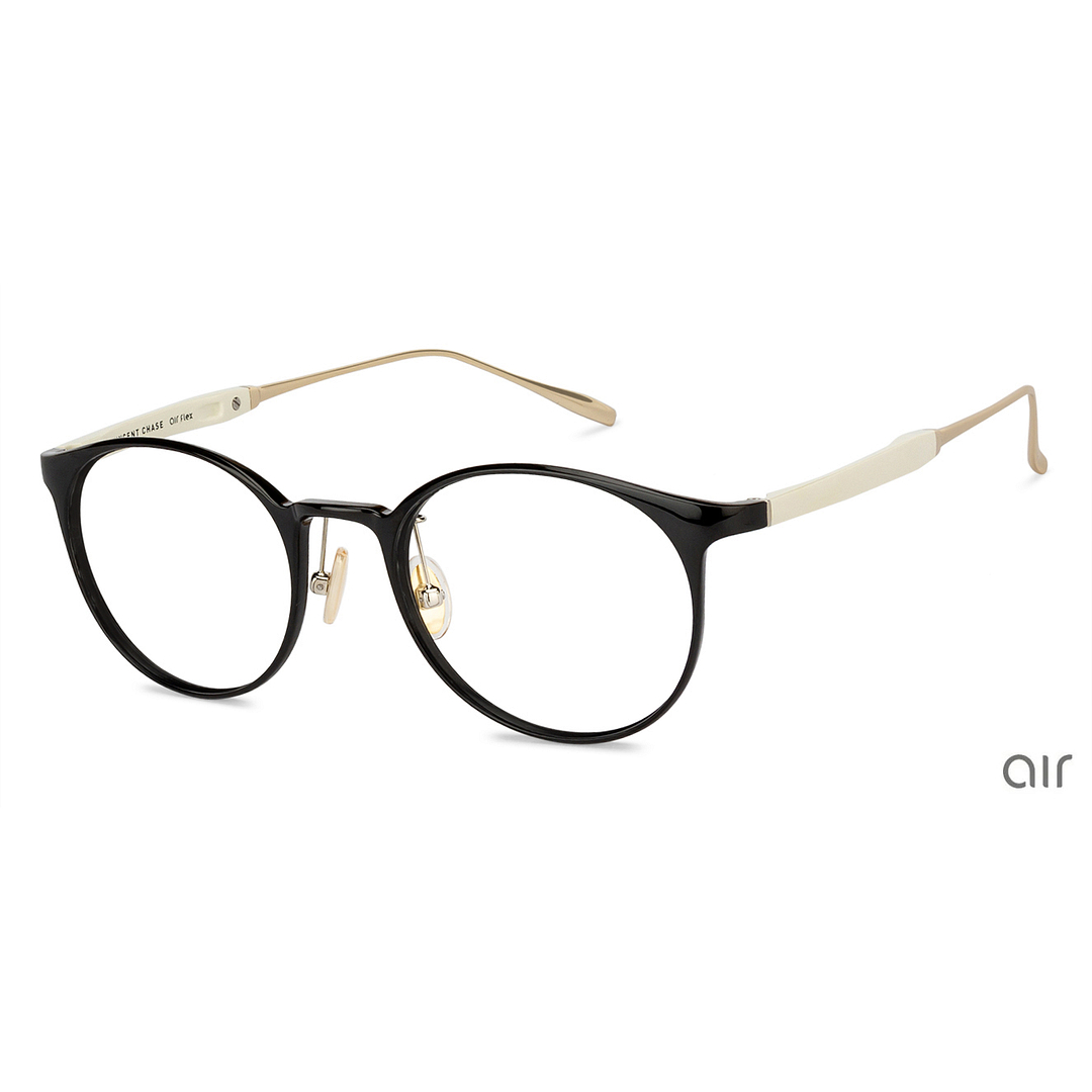 Lenskart Air Online Black Full Rim Round right side
