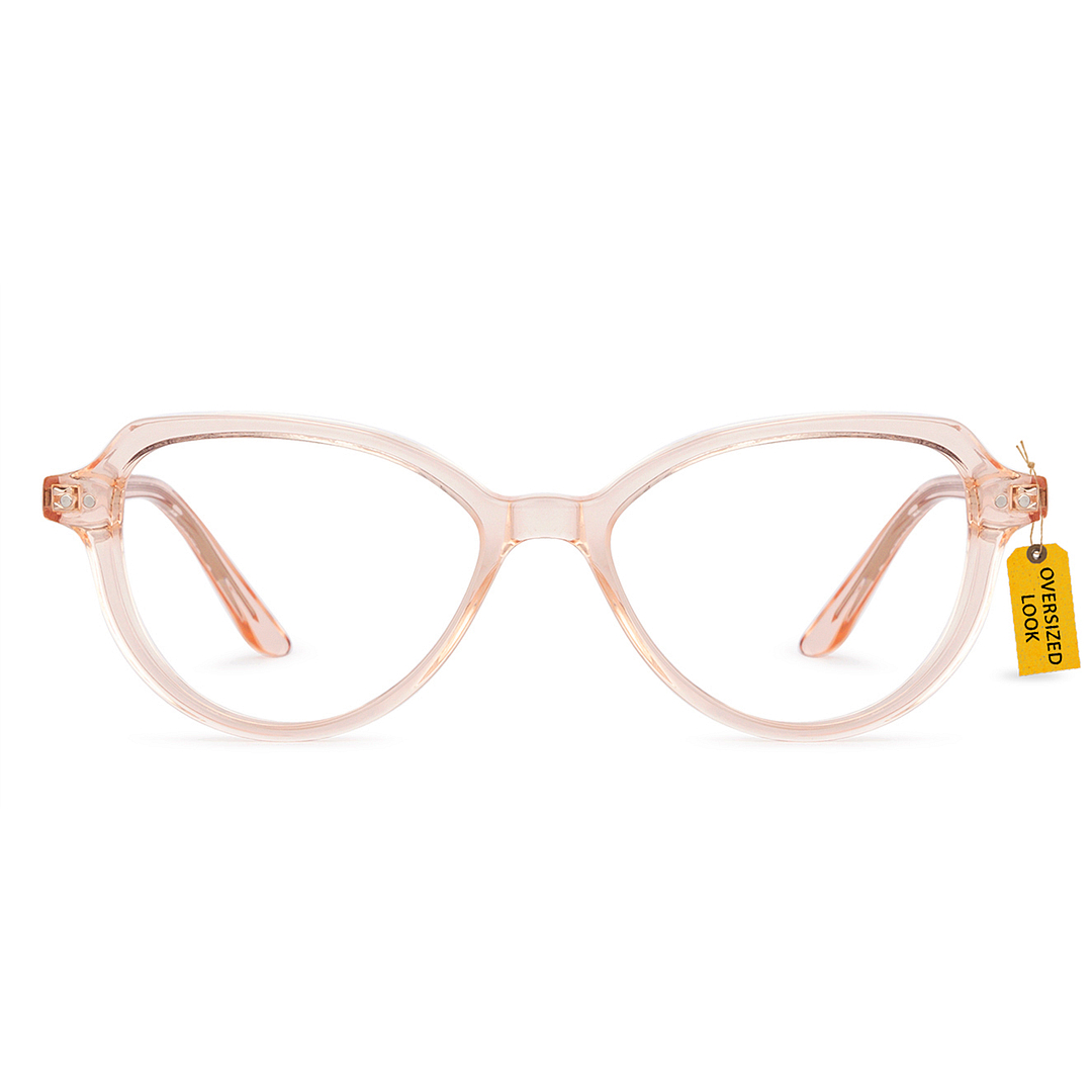 Vincent Chase Online Pink Transparent Full Rim Geometric left side