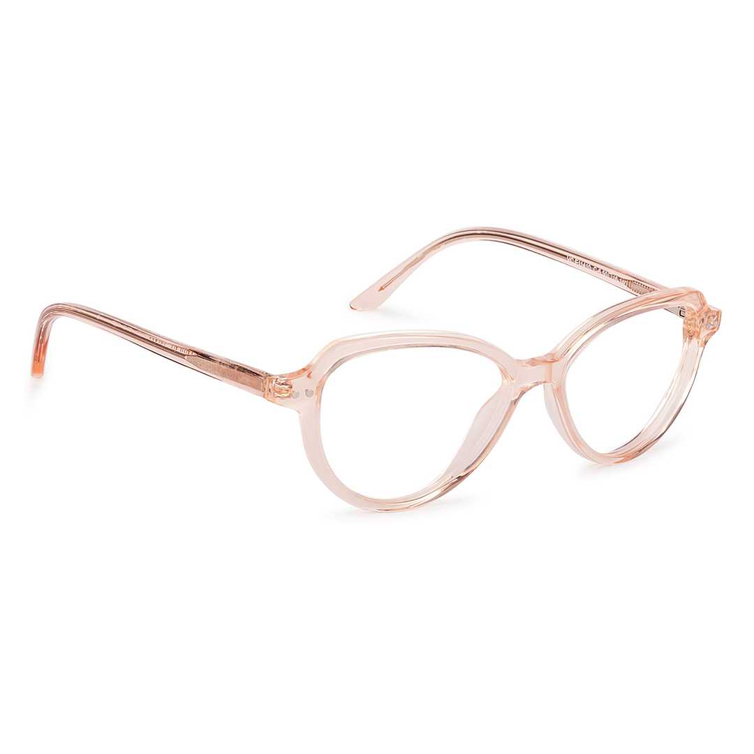 Vincent Chase Online Pink Transparent Full Rim Geometric left side