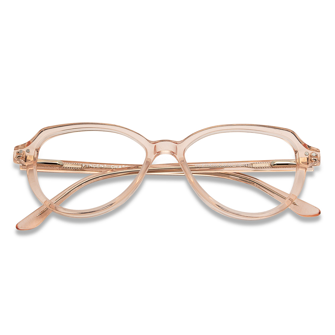 Vincent Chase Online Pink Transparent Full Rim Geometric right side