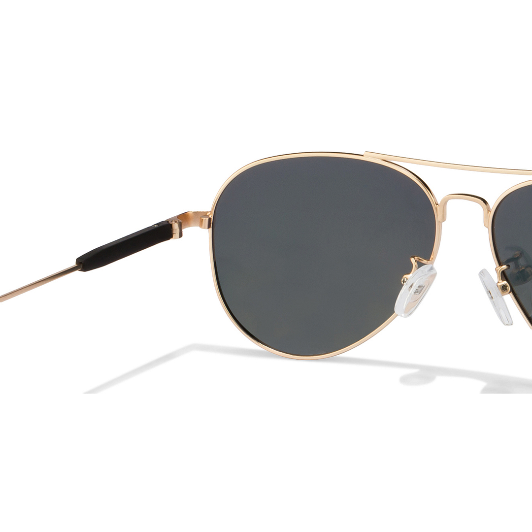 Vincent Chase Online Gold Full Rim Aviator right side