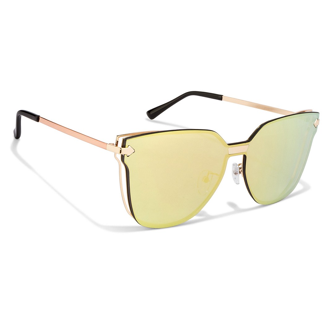 Vincent Chase Online Gold Full Rim Cat Eye right side