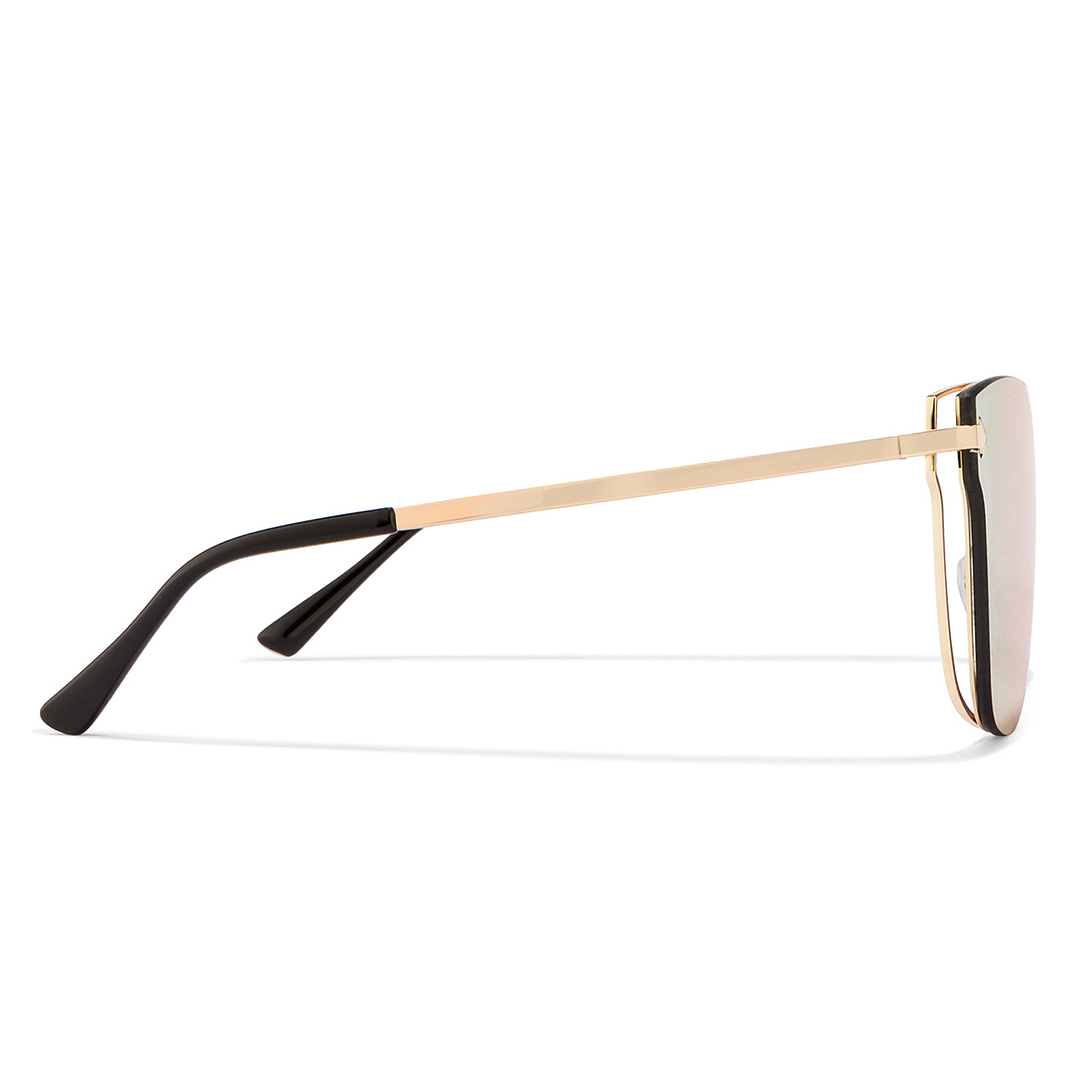 Vincent Chase Online Gold Full Rim Cat Eye left side