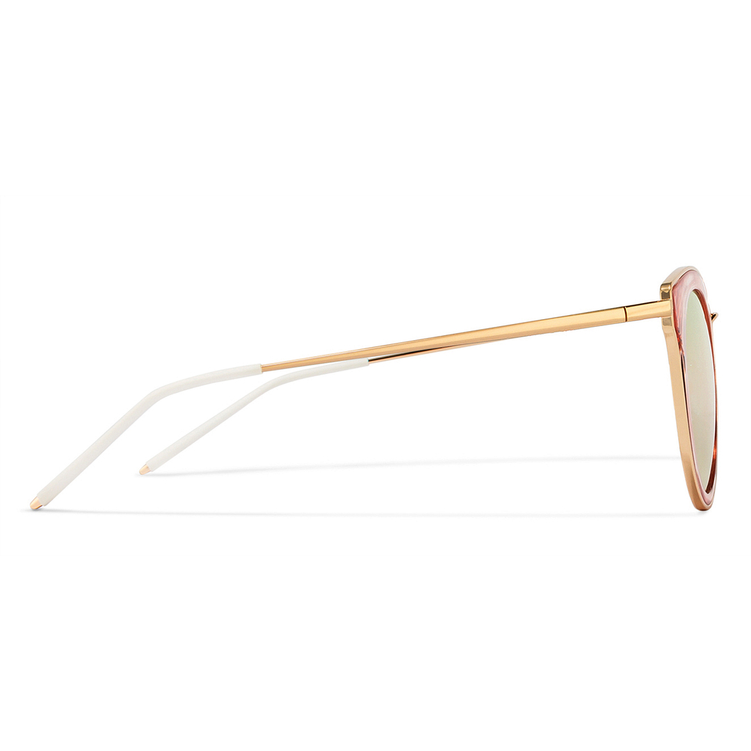 Vincent Chase Online Gold Full Rim Cat Eye left side