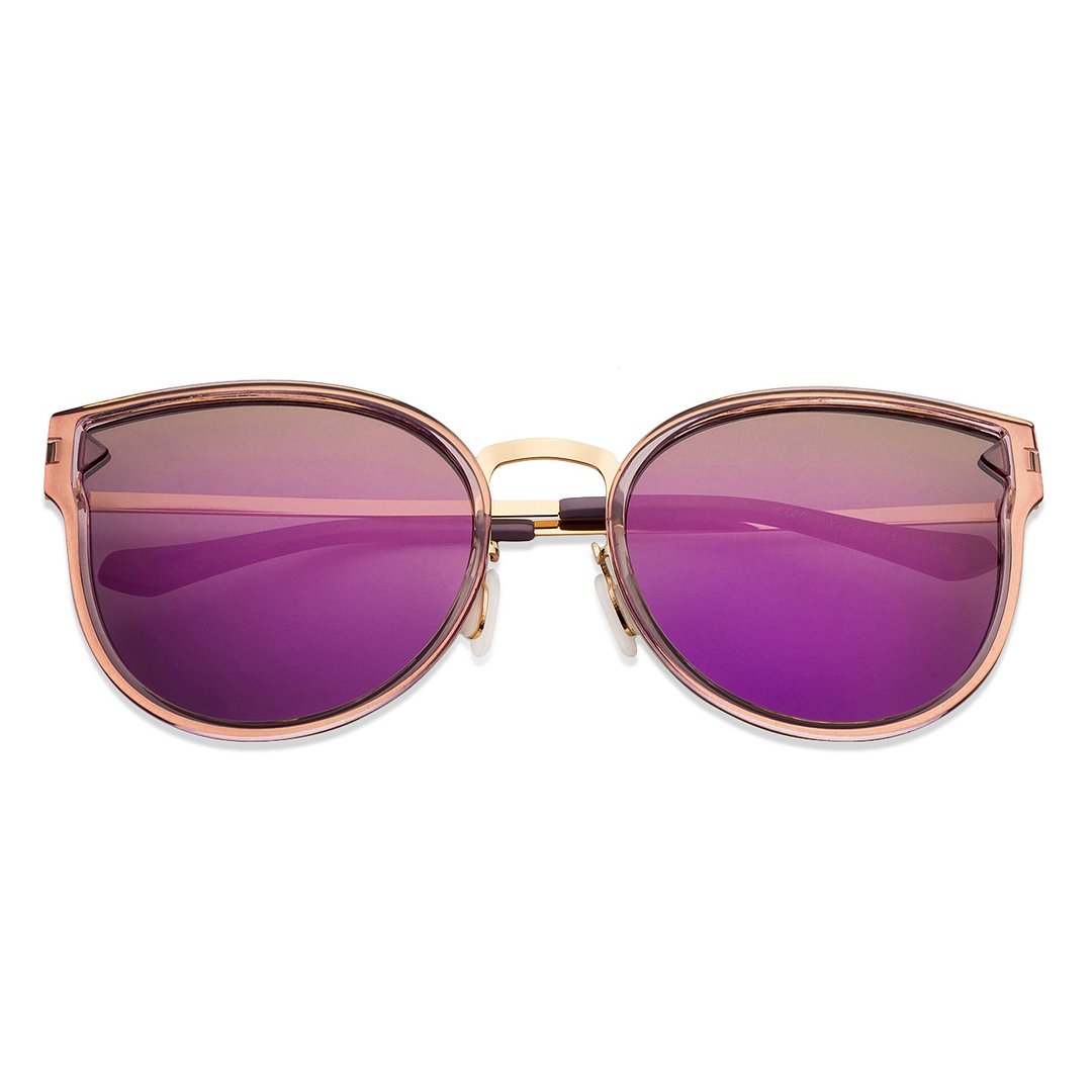 Vincent Chase Online Gold Full Rim Cat Eye left side