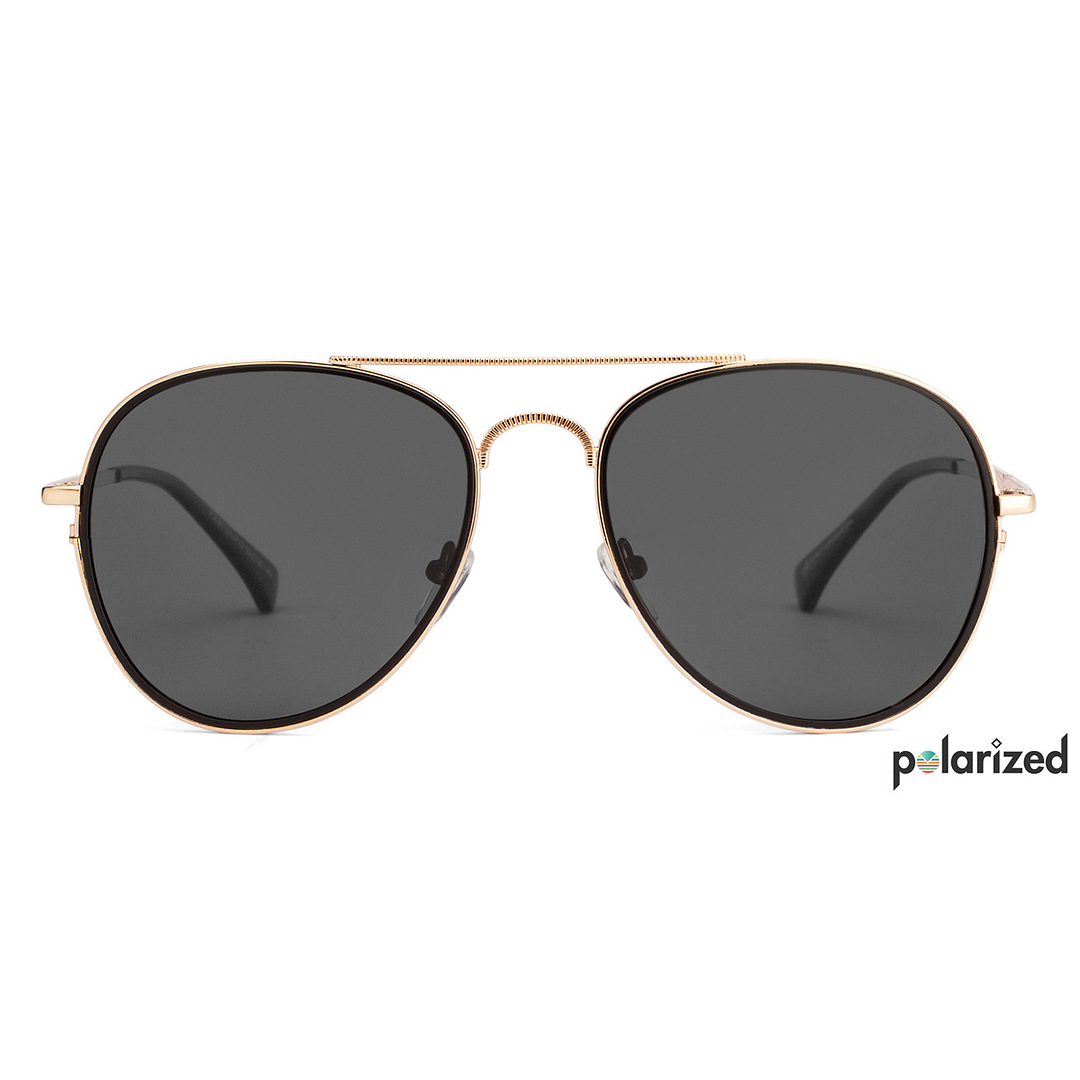 Vincent Chase Online Gold Full Rim Aviator left side