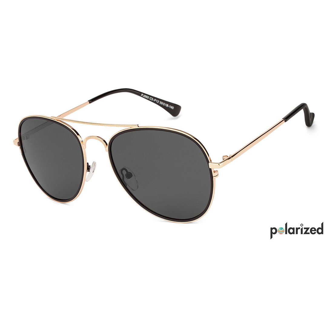 Vincent Chase Online Gold Full Rim Aviator right side