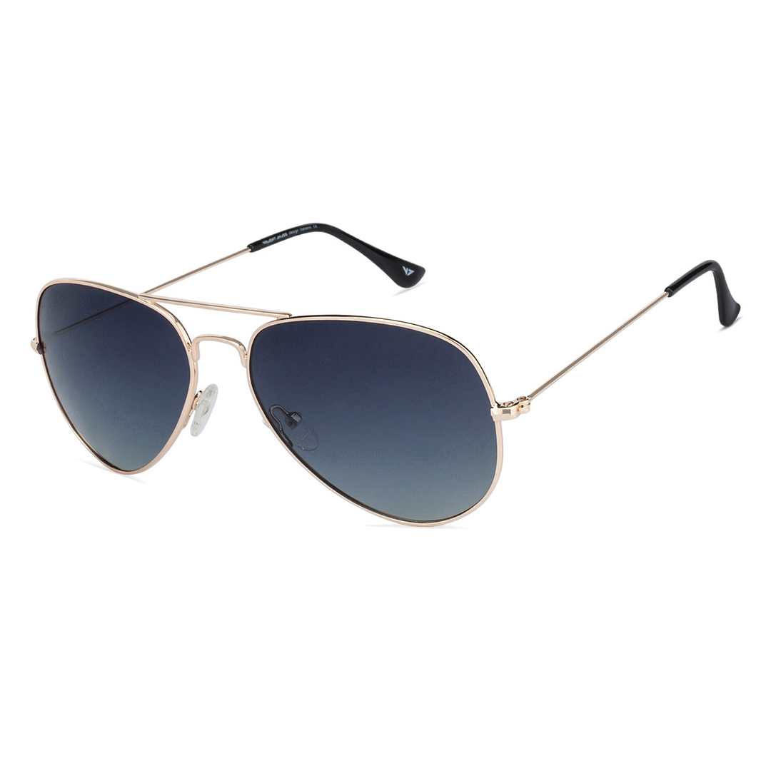 Vincent Chase Online Gold Full Rim Aviator left side
