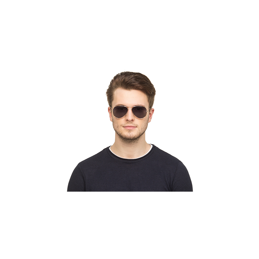 Vincent Chase Online Gold Full Rim Aviator left side