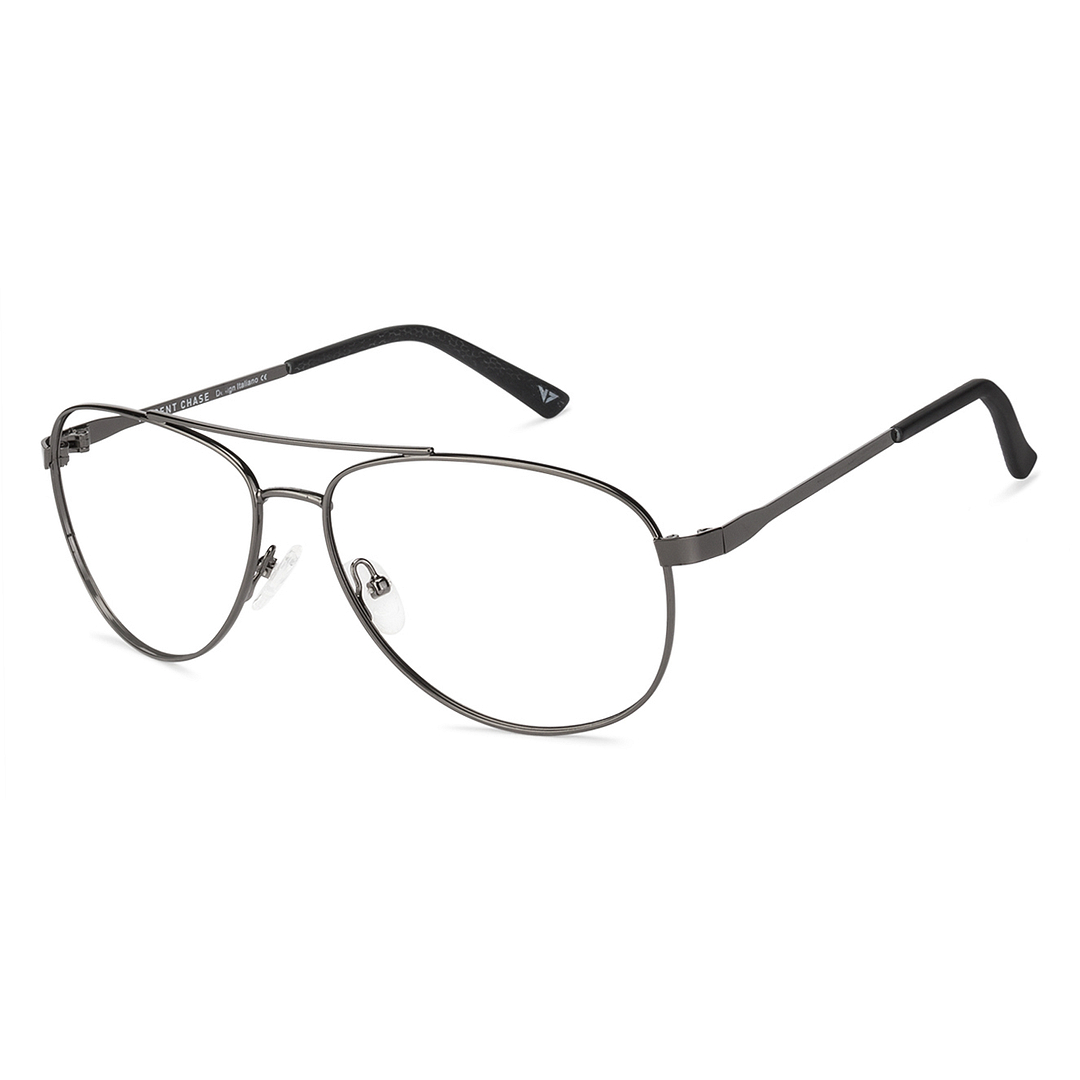 Vincent Chase Online Mid Gunmetal Full Rim Aviator right side