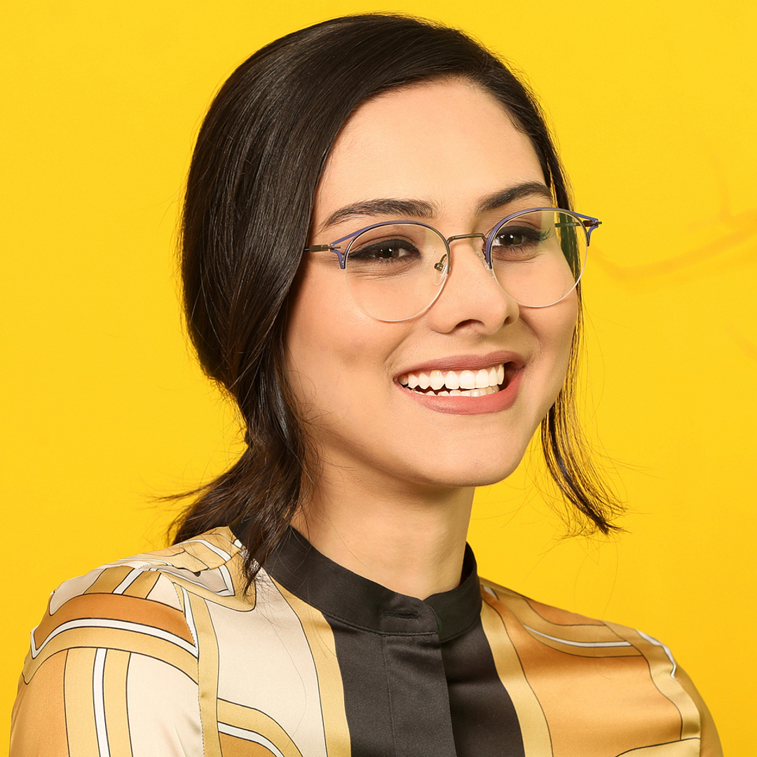 Vincent Chase Online Demi Half Rim Round left side