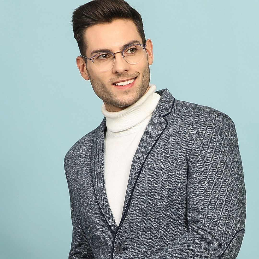 Vincent Chase Online Demi Half Rim Round right side