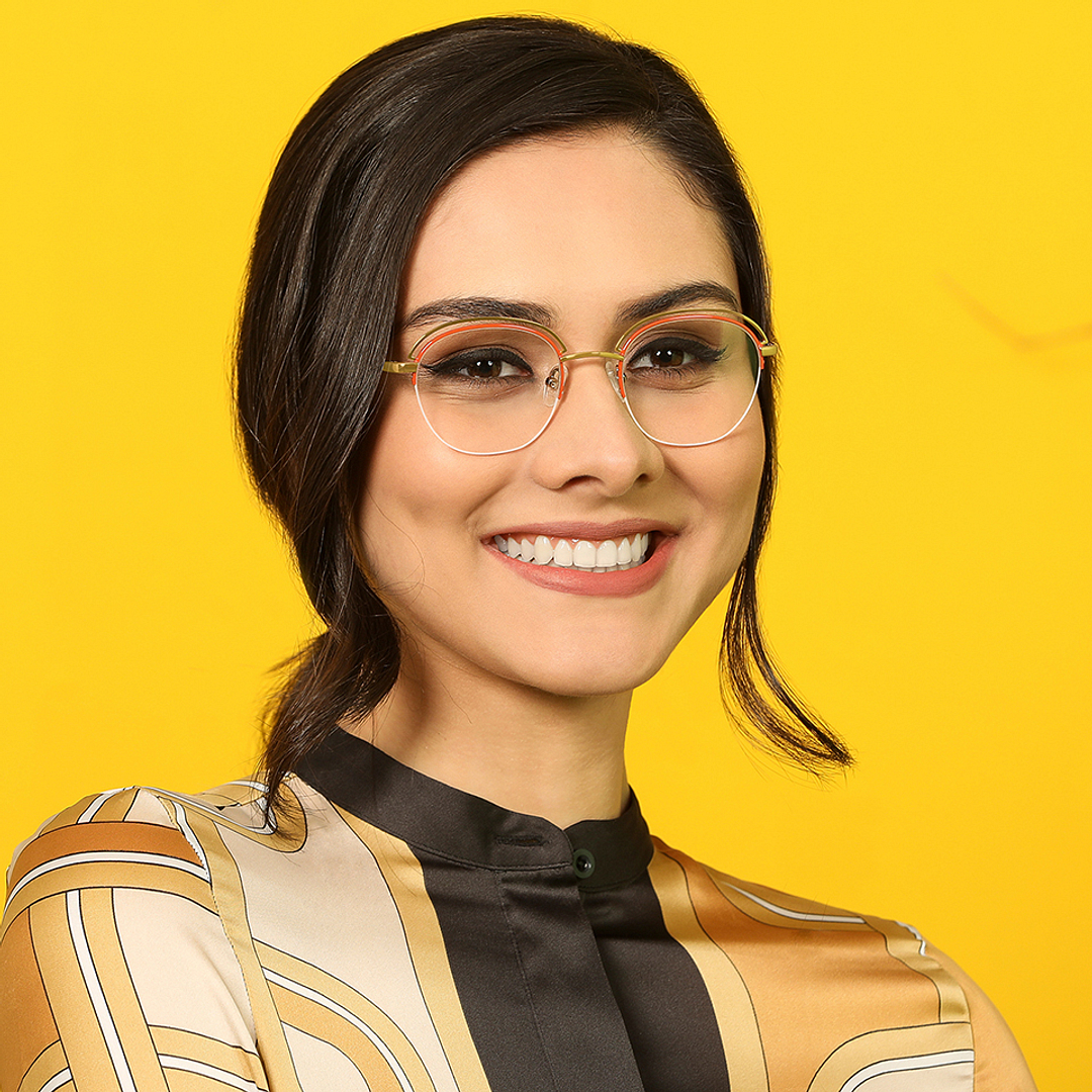 Vincent Chase Online Demi Half Rim Round left side