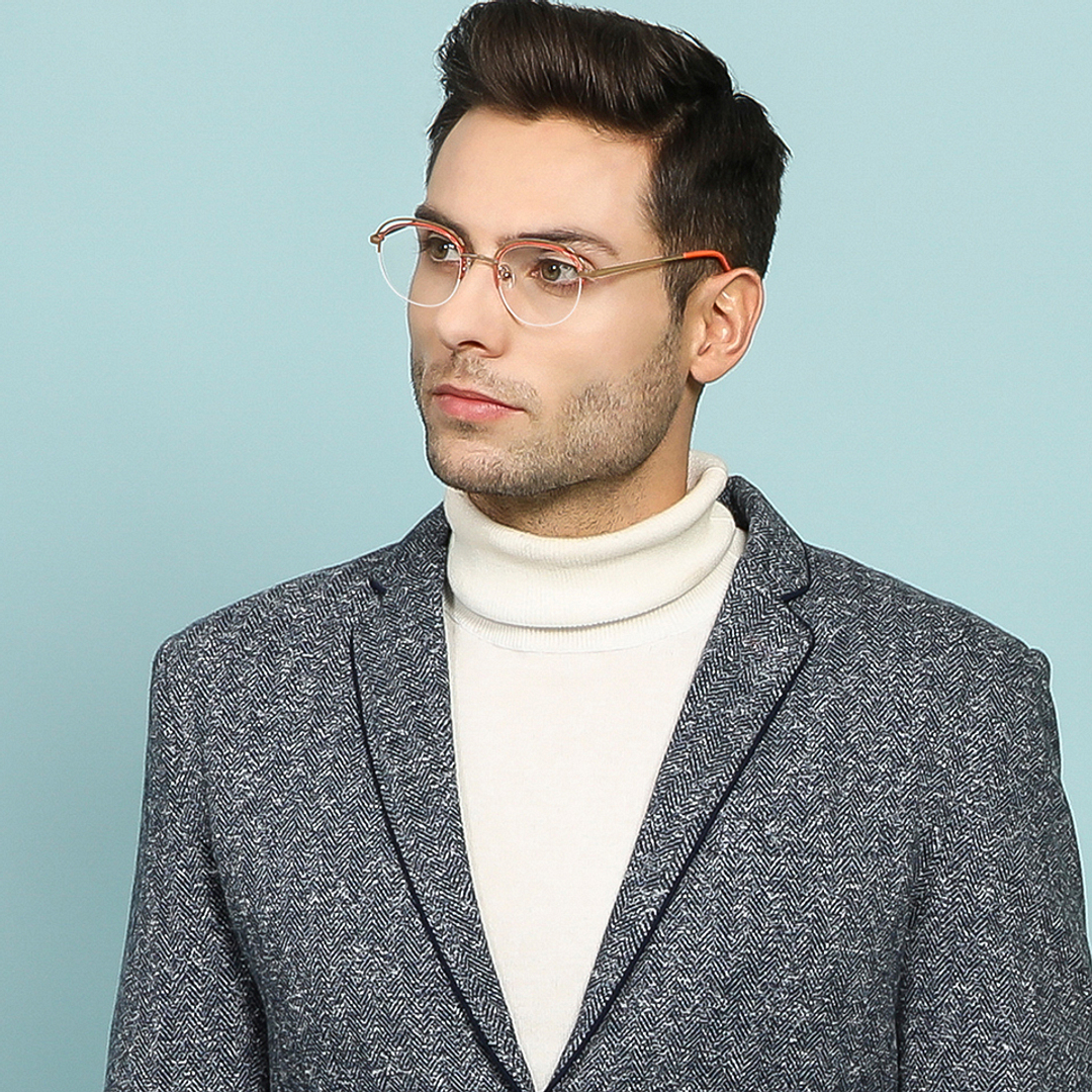 Vincent Chase Online Demi Half Rim Round right side