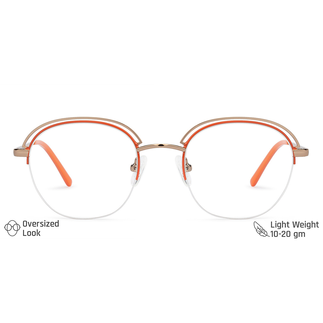 Vincent Chase Online Demi Half Rim Round left side