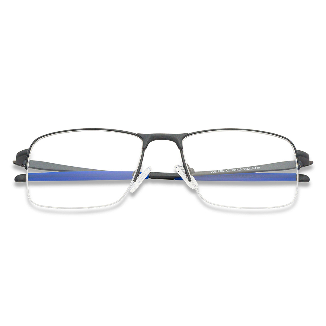Lenskart Air Online Light Gray Half Rim Rectangle right side