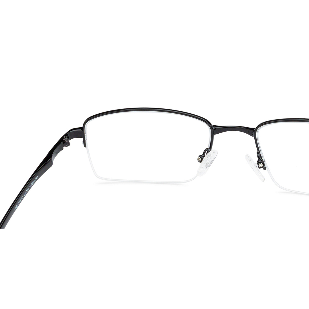 Lenskart Air Online Black Half Rim Rectangle right side