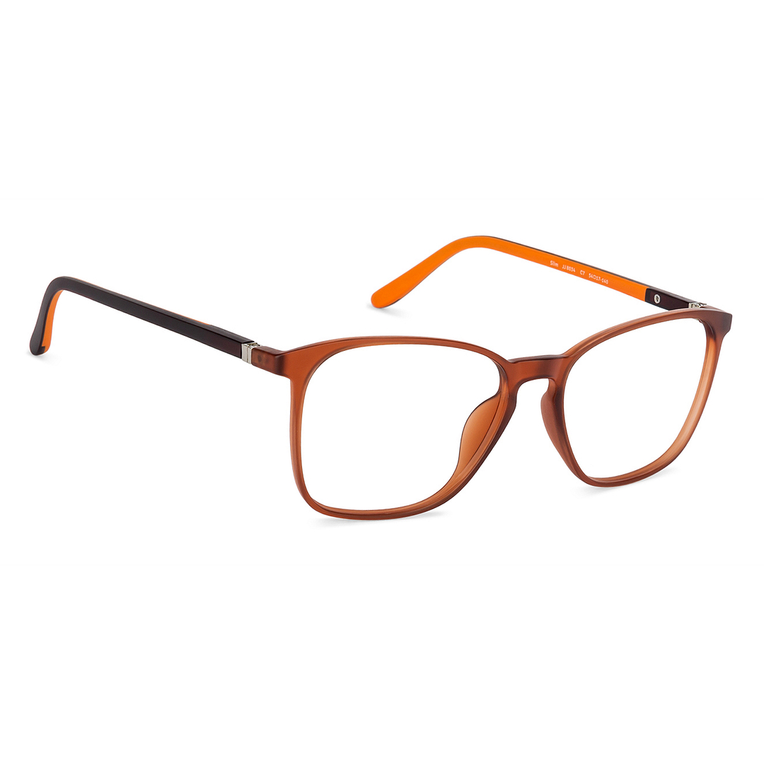 Buy Brown Orange Full Rim Square John Jacobs TR Flex JJ 8034-C7