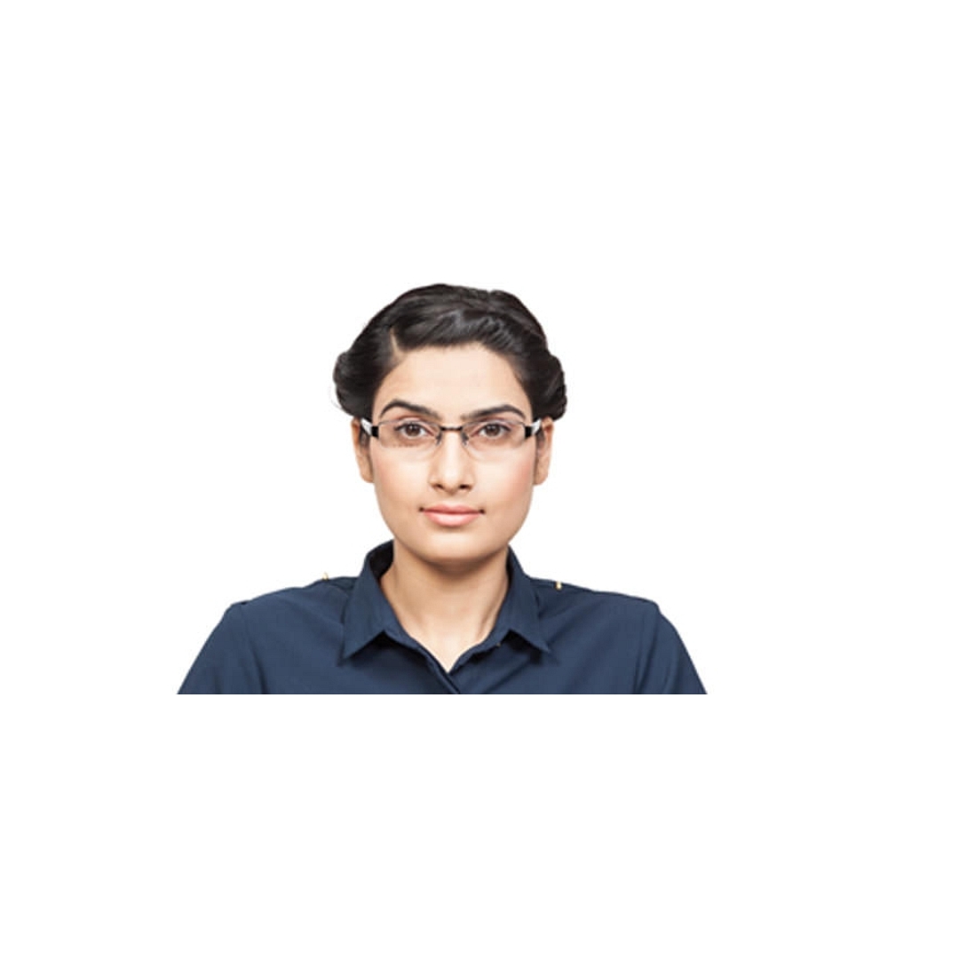Vincent Chase Online Black Half Rim Rectangle left side