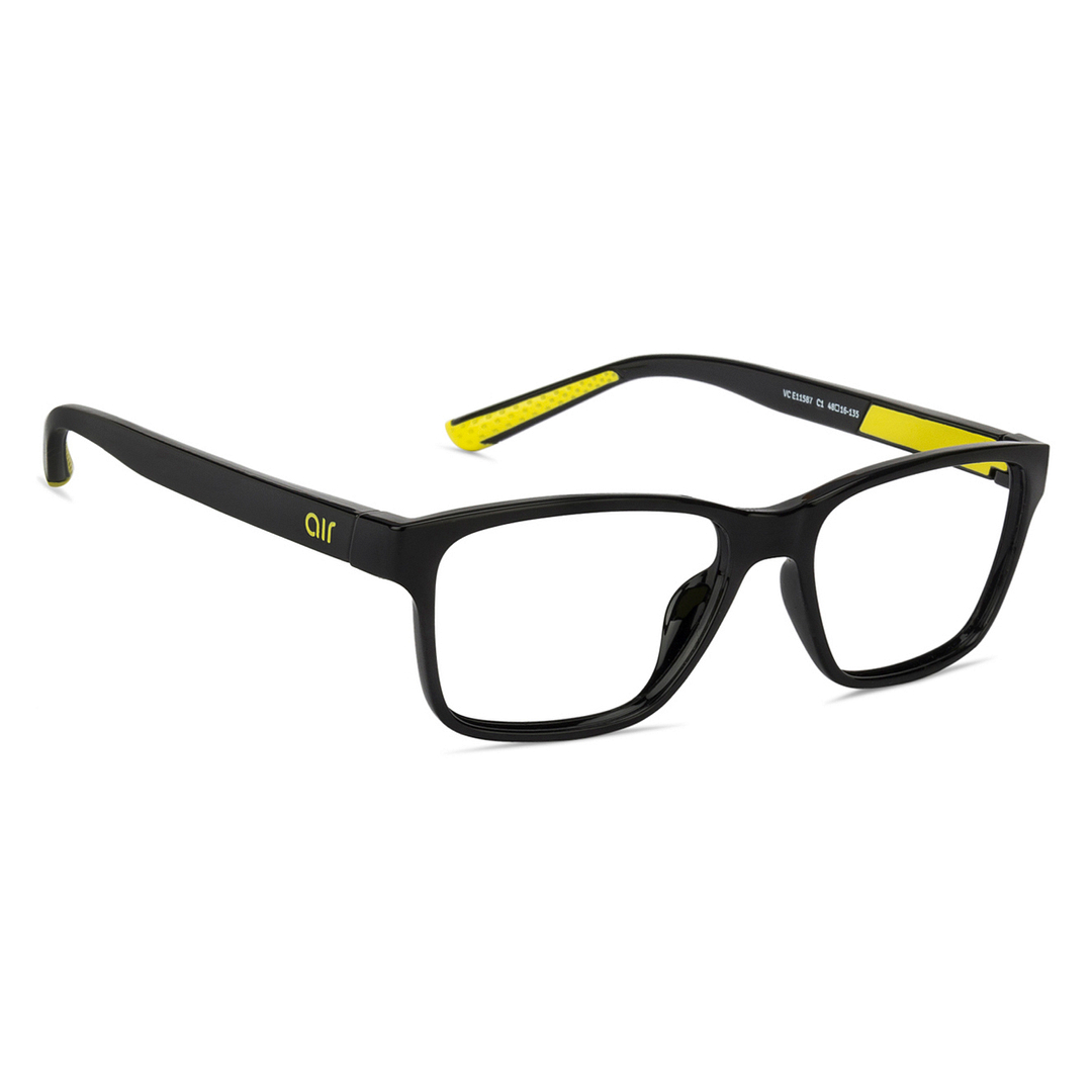 Hooper Online Black Full Rim Rectangle left side