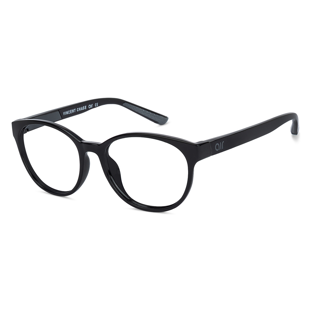 Hooper Online Black Full Rim Round right side